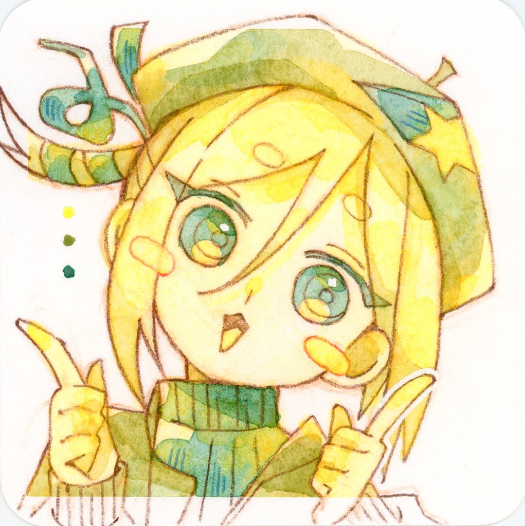 【原画】MITZてのひらドローイング