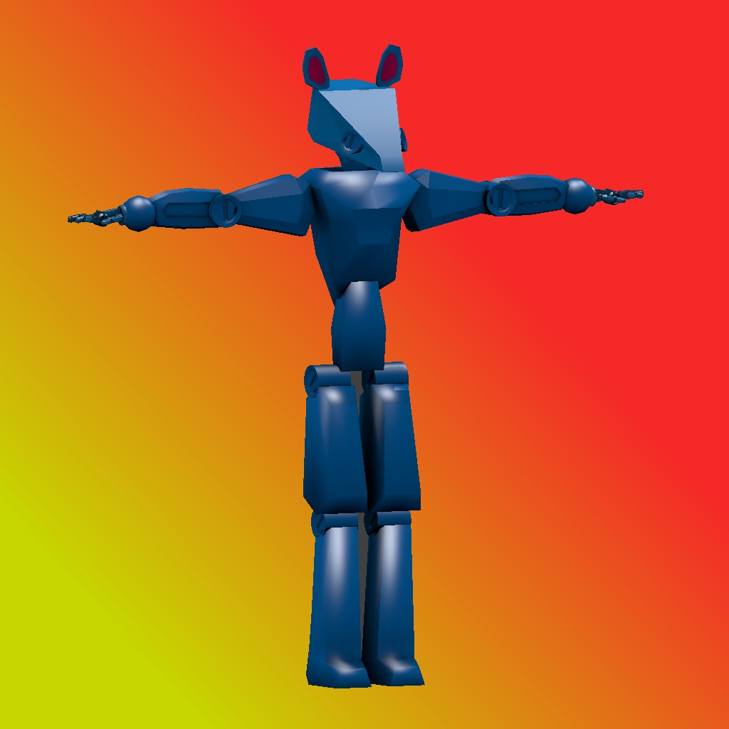 【VRChat想定】ロボット（仮）