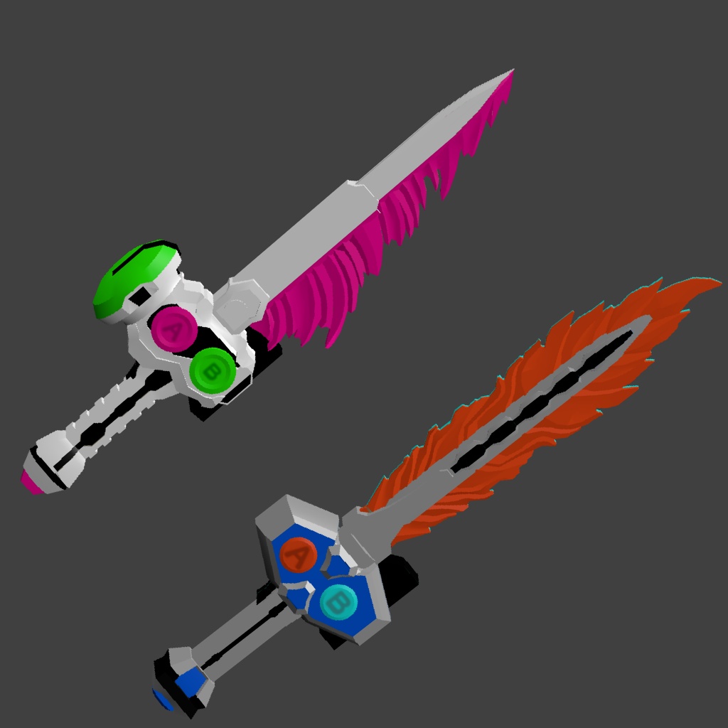 変形したりするおもちゃの武器