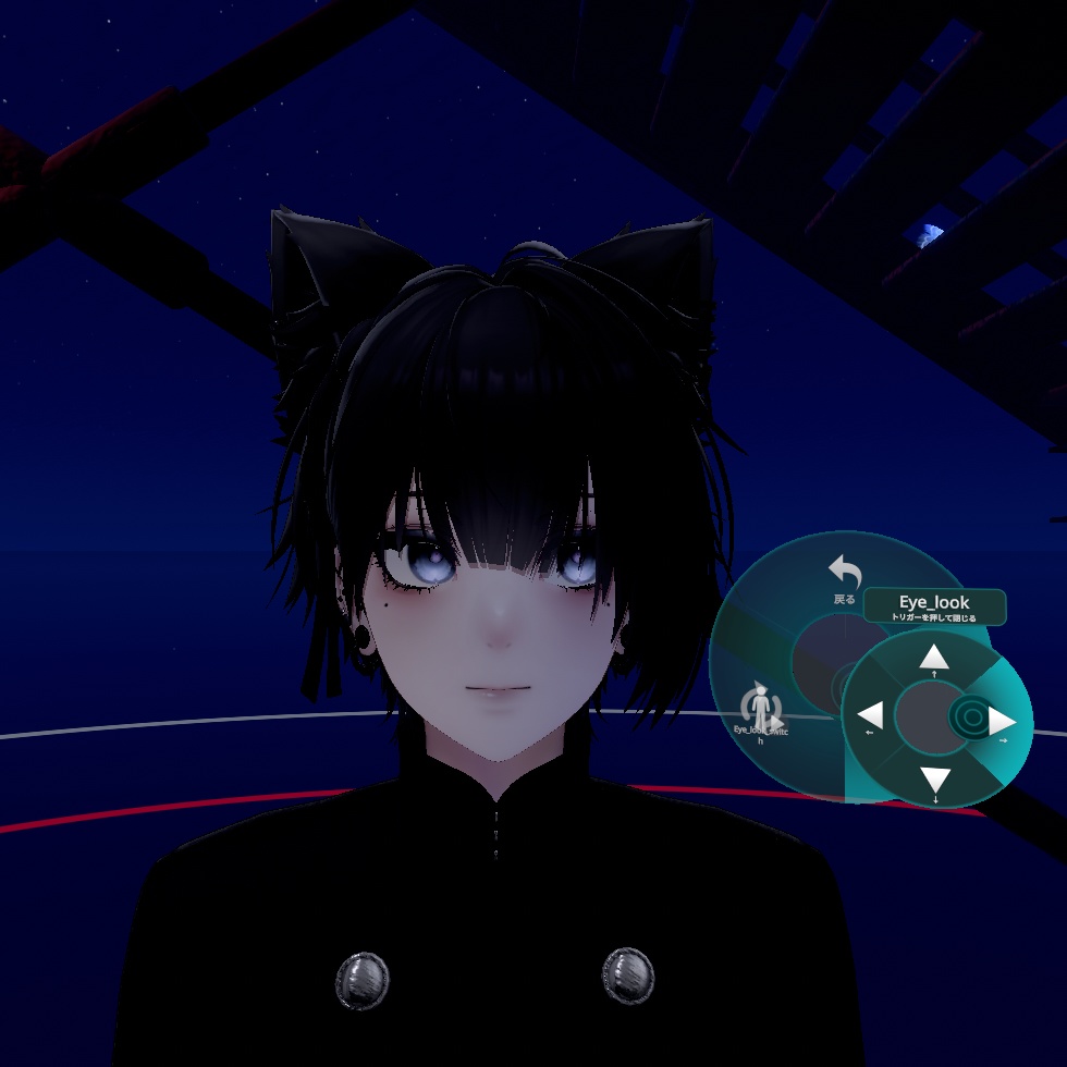 【MA対応】Nakiya_eye_look【FaceEmo環境用】【SimpleMenu向け】