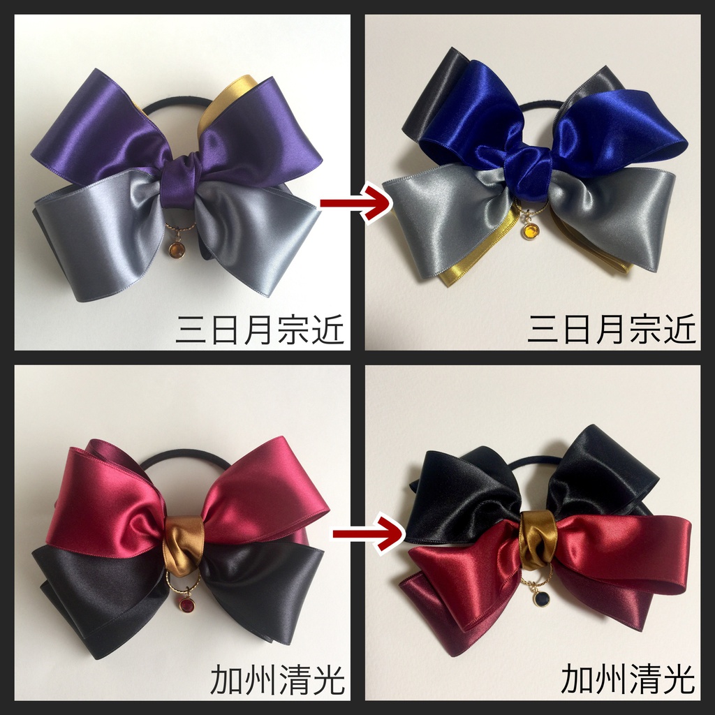 刀剣乱舞 イメージカラーリボンゴム