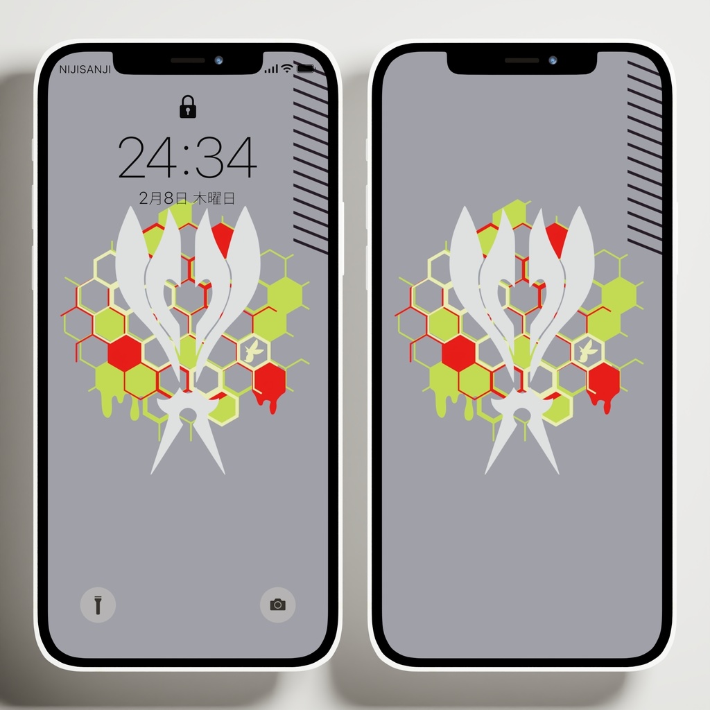 iPhone壁紙 [メリッサ・キンレンカテーマ]