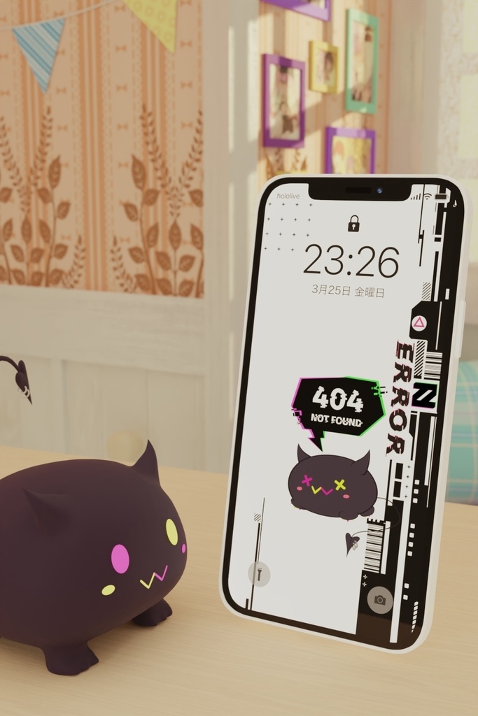 Iphone壁紙 常闇トワテーマ V 1 1 Sakumoatelier Booth