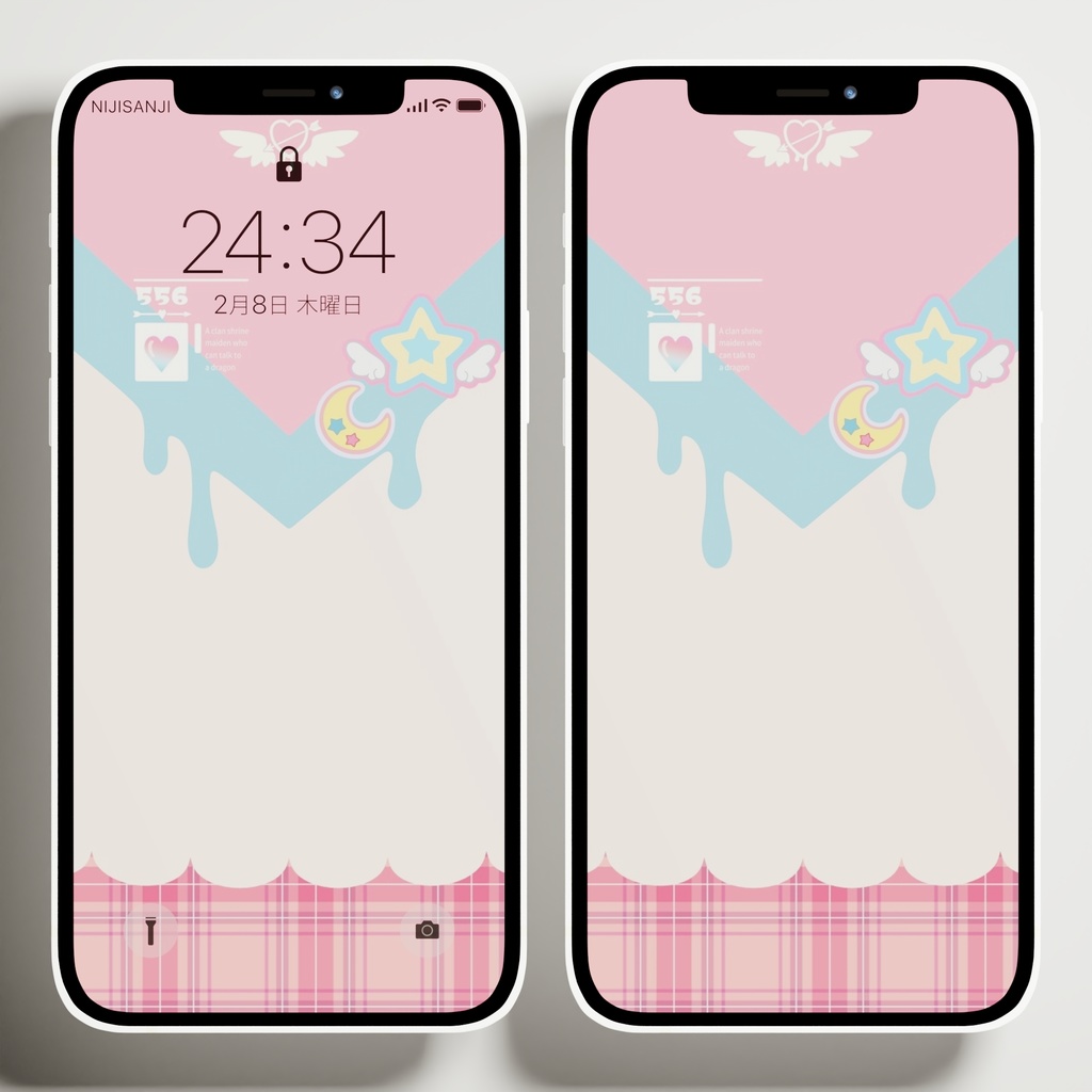 iPhone壁紙 [天宮こころテーマ] v.1.0