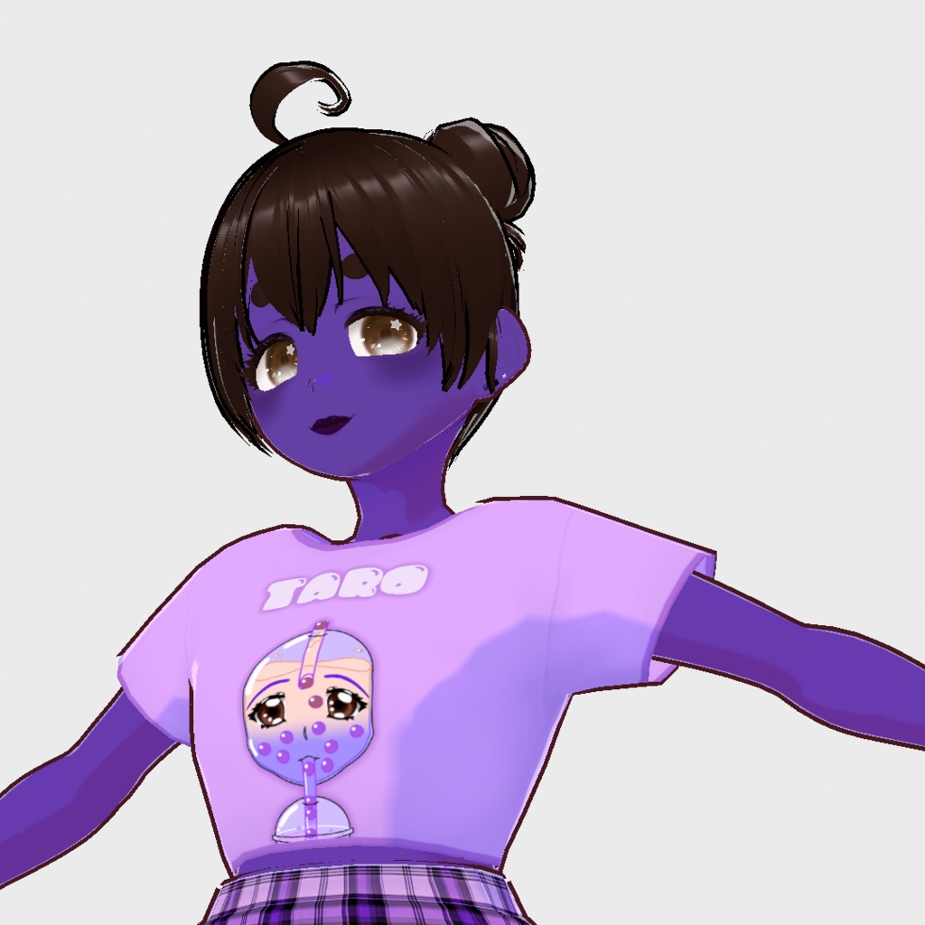 Taro Boba Girl Skin