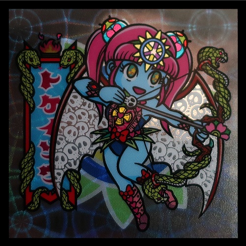 DR-5 トケイソウ(箔押し) ミステリープランツシール