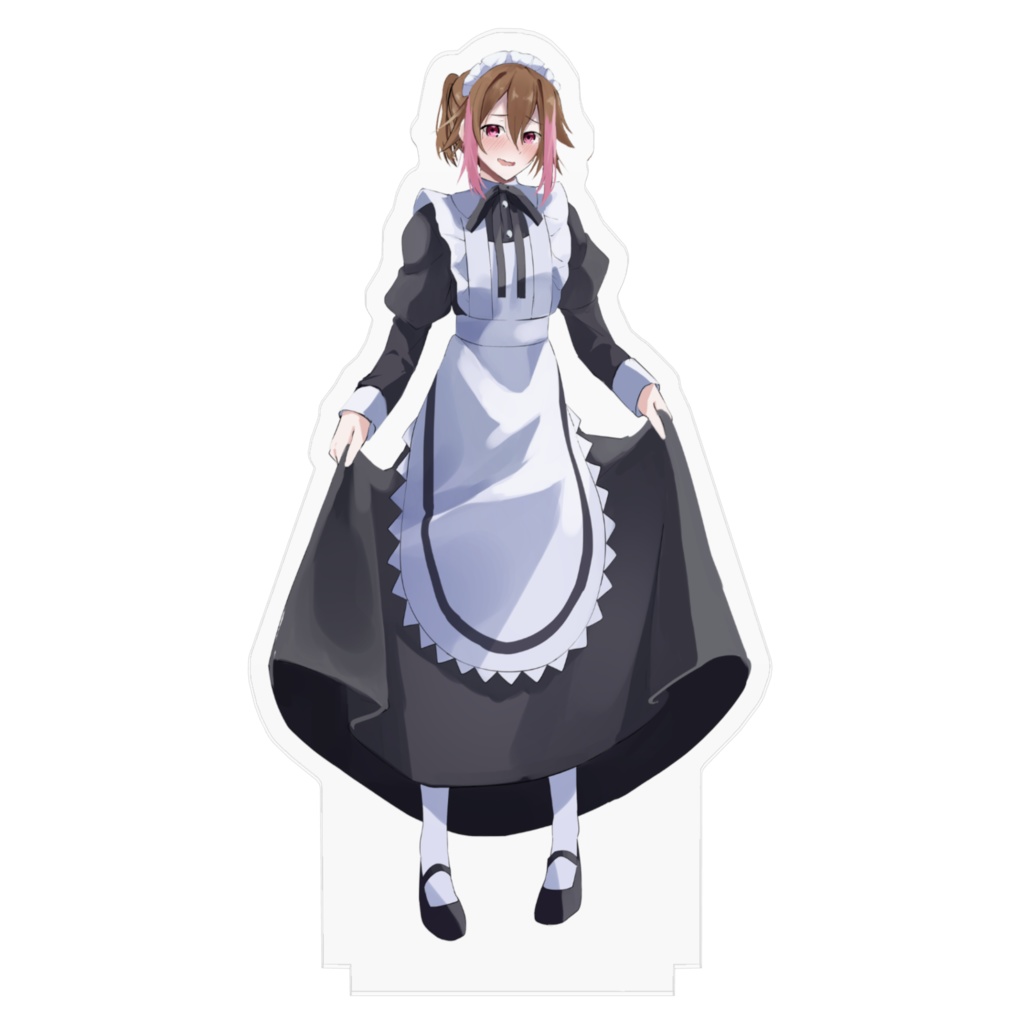 ちかちゃんまんざらでもないメイドアクリルフィギュア