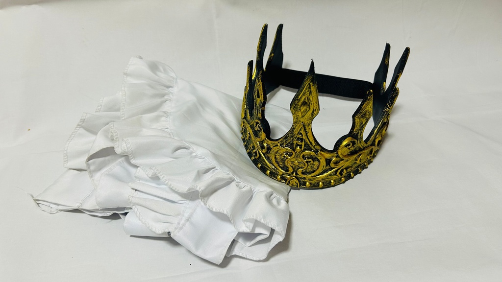 武市の王冠と山田のエプロン