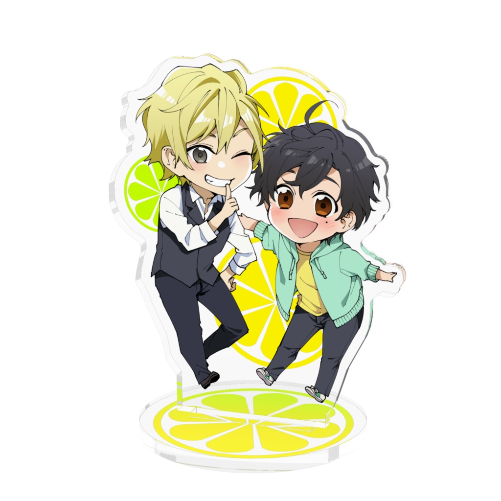 腐男子クンアクリルフィギュア(椎葉と耕平）
