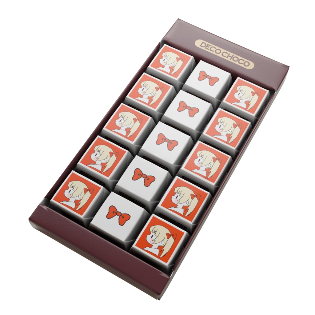 ロットちゃんDECOチョコ 15個入り