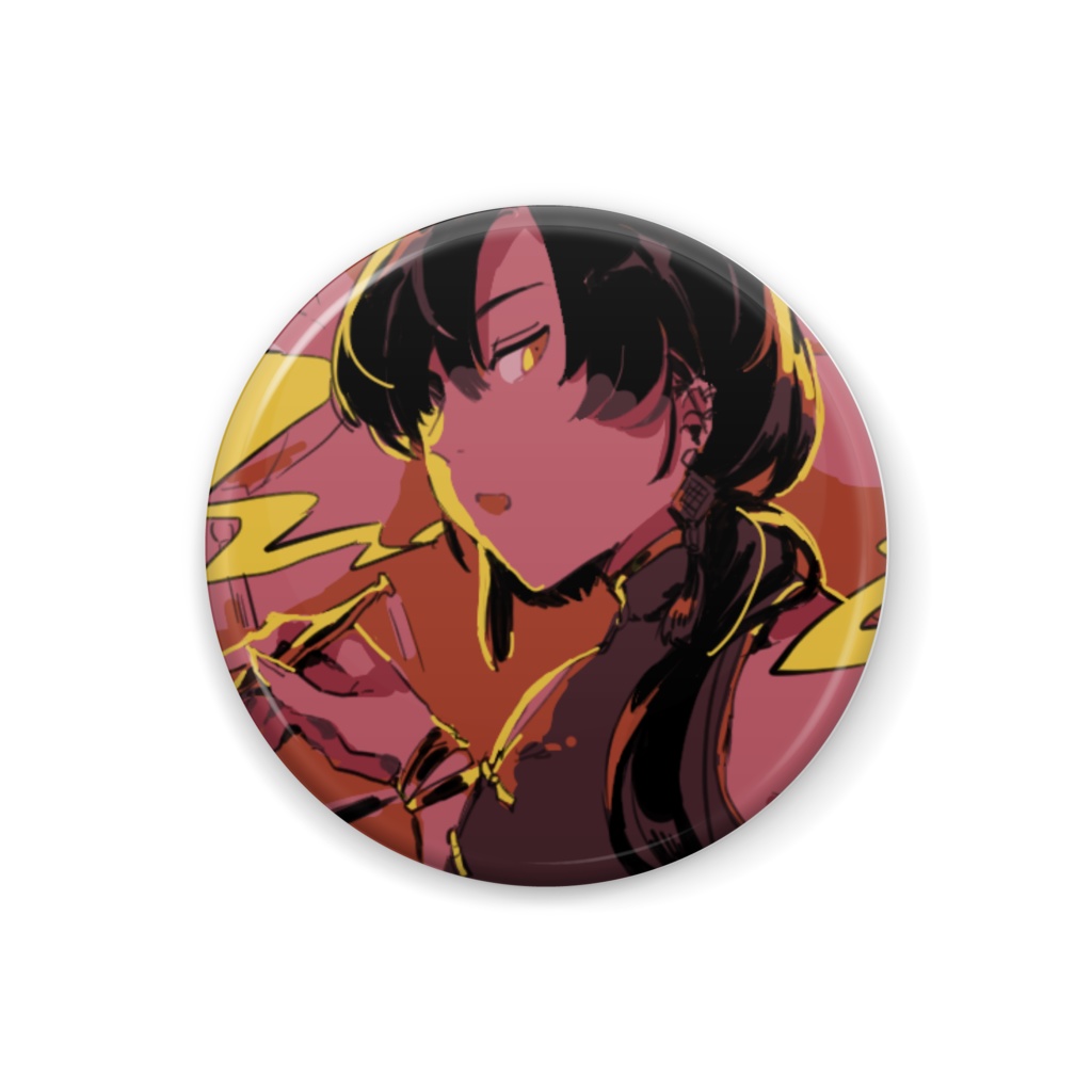 チャイナ服のお兄さん/缶バッジ