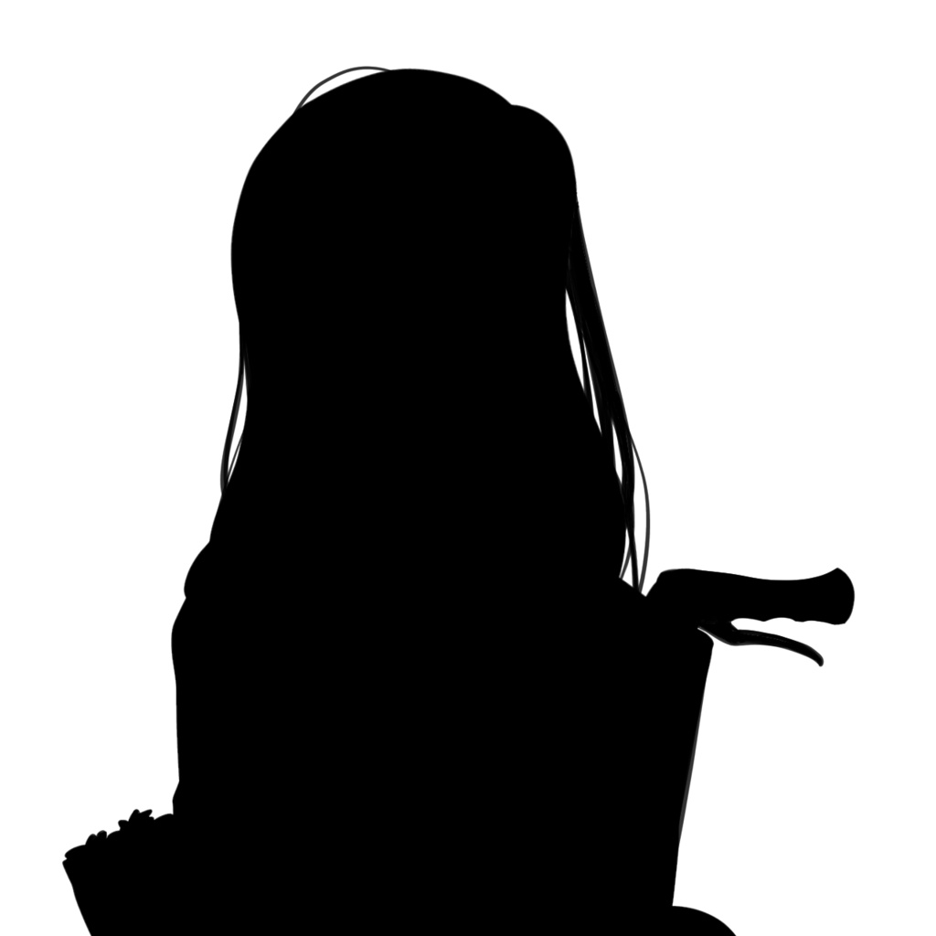 【無料/立ち絵】シルエットの立ち絵【更新中】