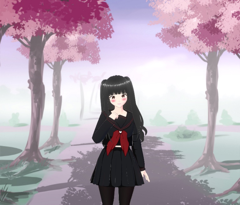 Cute girl vtuber character or vrchat character. - roxyshop - 2/2
