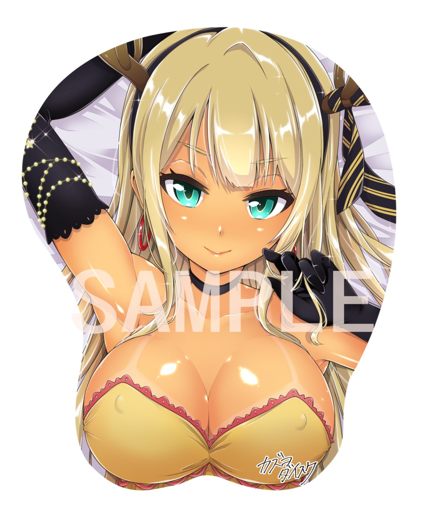 胸のベルを鳴らして♡スースおっぱいマウスパッド