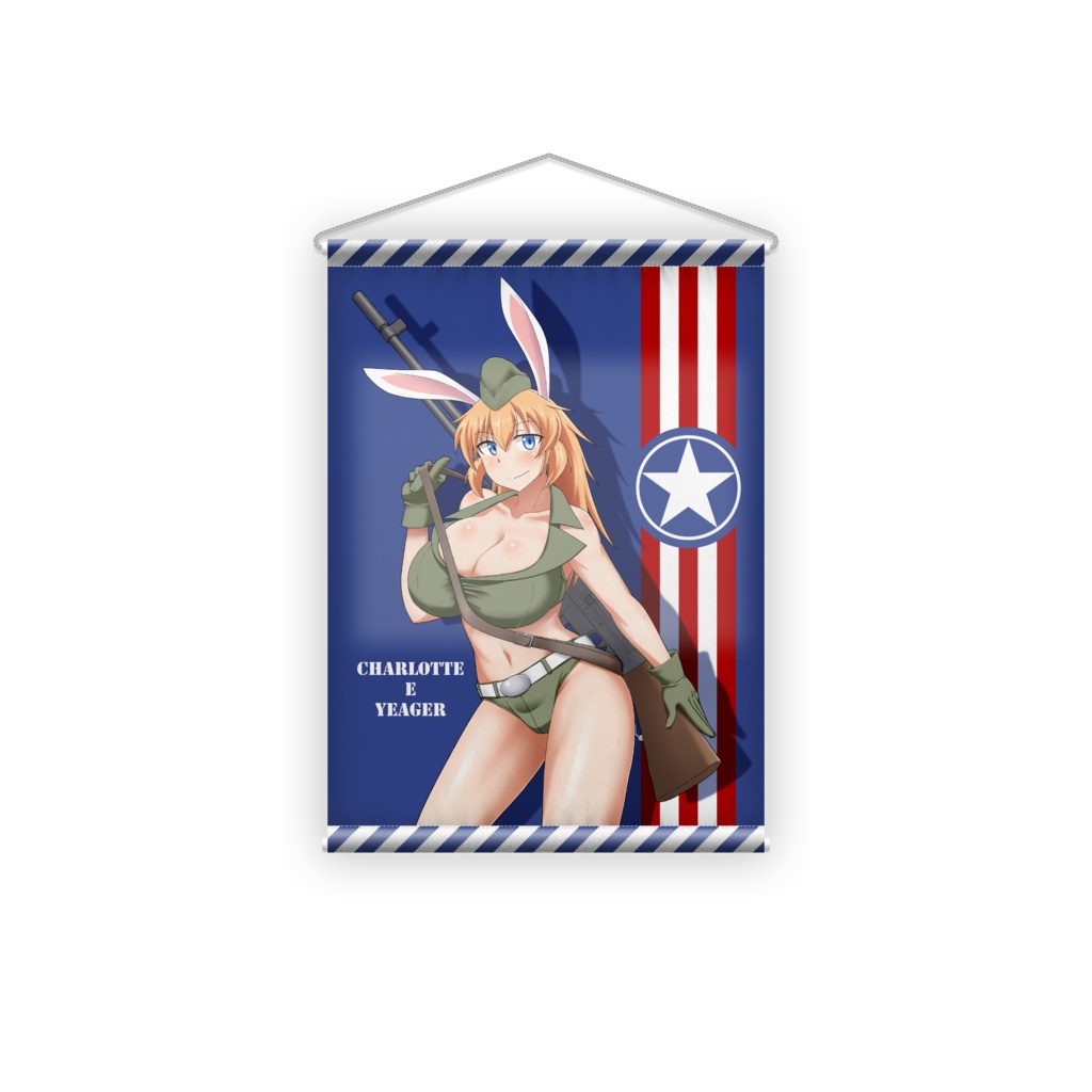 B2縦タペストリー　シャーリー