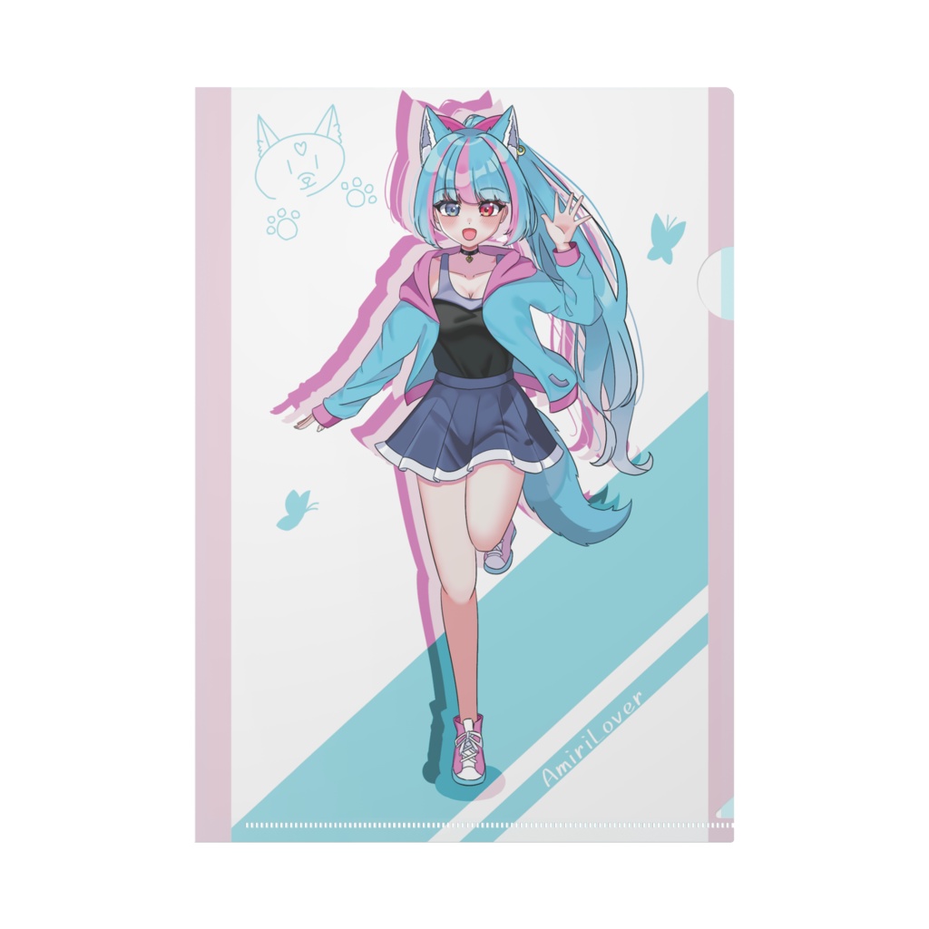 あみりちゃんクリアファイルa