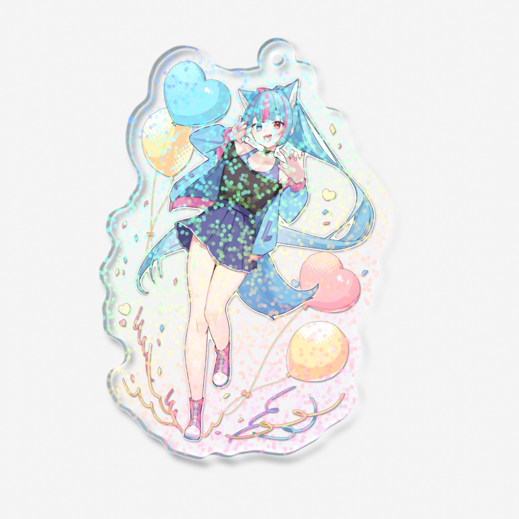 あみりちゃん誕生日記念ホログラムキーホルダー