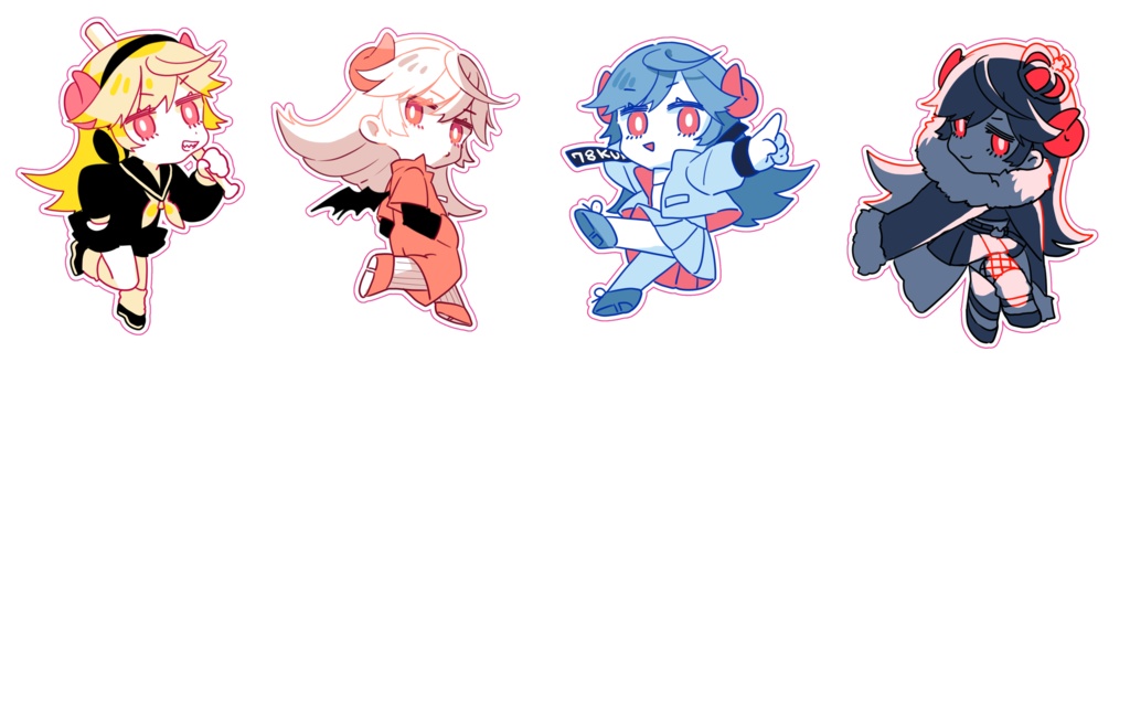 くまの1st anniversary うたみたコレクションTシャツ<白>