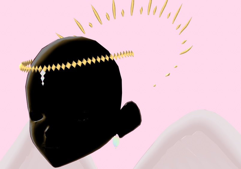 Vroid Wings and Halo