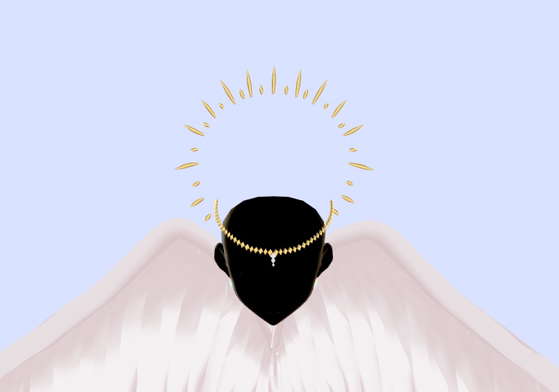 Vroid Wings and Halo