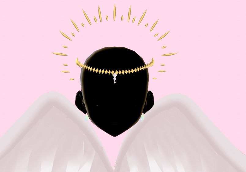 Vroid Wings and Halo