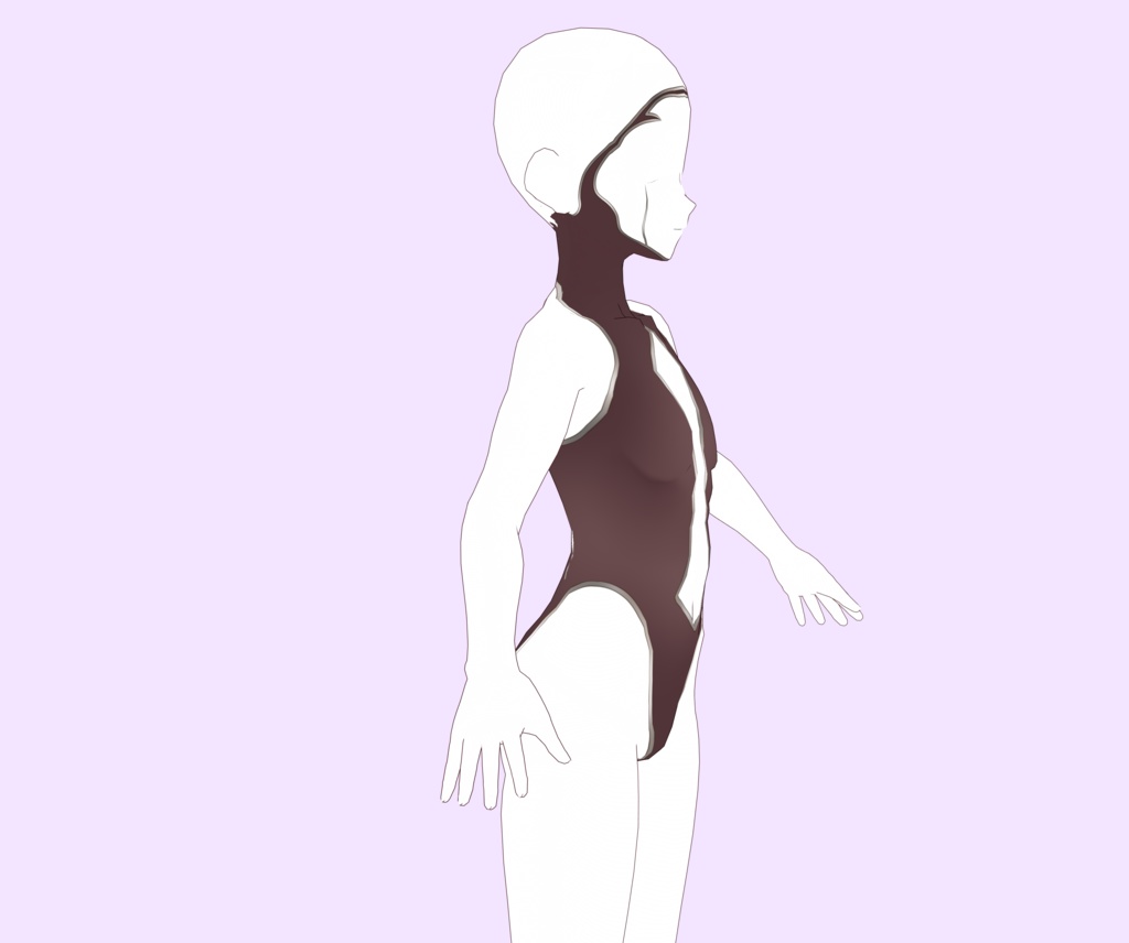 [Vroid] bodysuit +facemask sorveterianapoli BOOTH