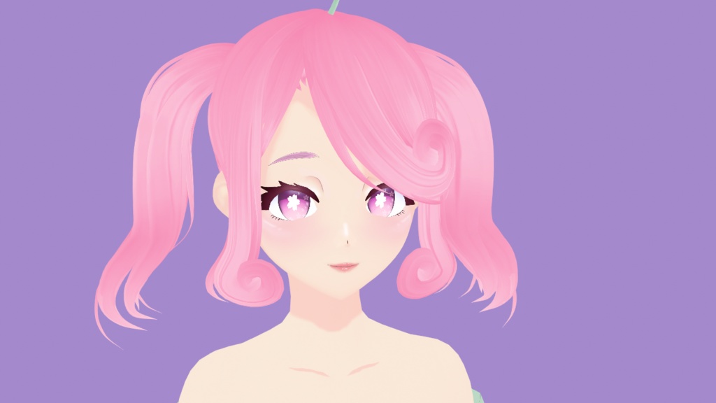 Vroid basic character (editable file + vrm)