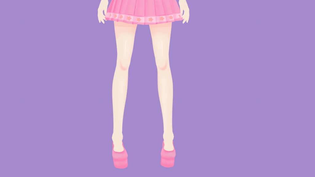 Vroid basic character (editable file + vrm)