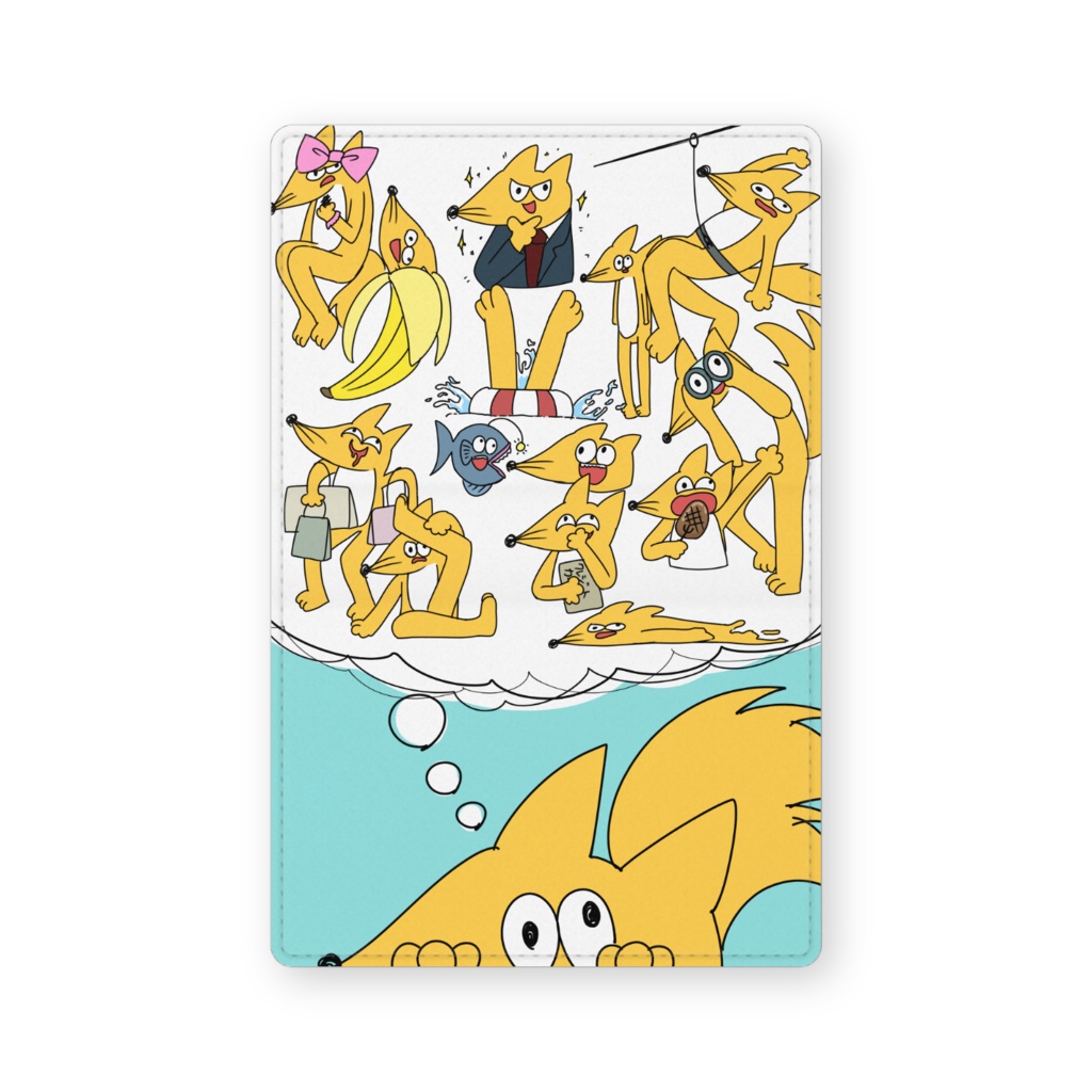 ｷﾂﾈは今日も考える　~名刺入れ編~