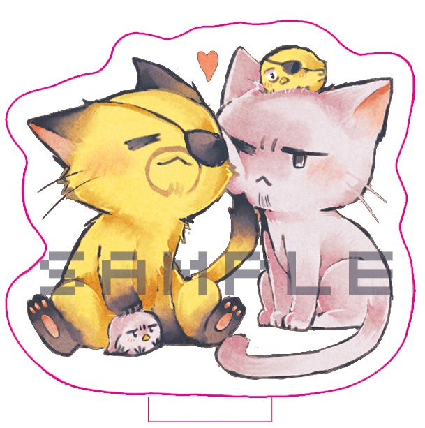【アクリルスタンド】ネコひよこ真桐