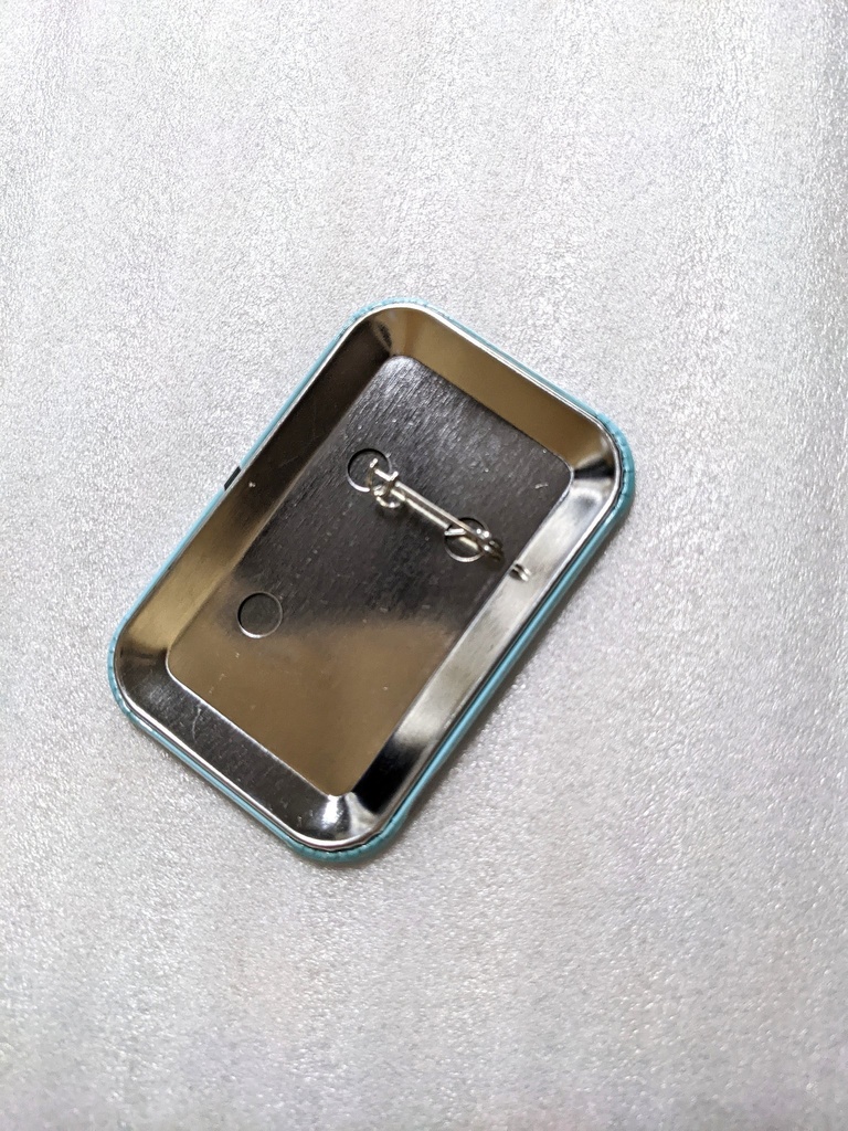 ユヅキ・ユヅリハ【メインビジュアル】缶バッジ(しかく)