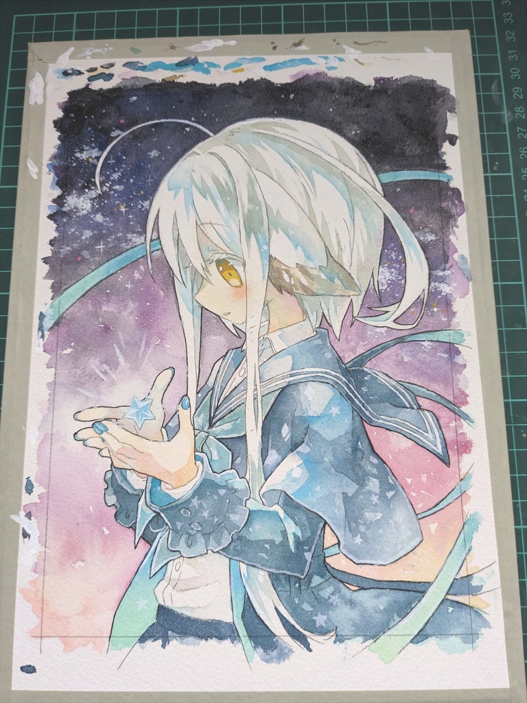 『アストロロギア』(ユヅリハが描いたユヅリハの絵。)