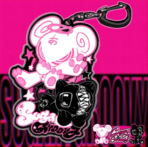[メタルキーホルダー] A!KUMA×AMATOU Metal Key Holder