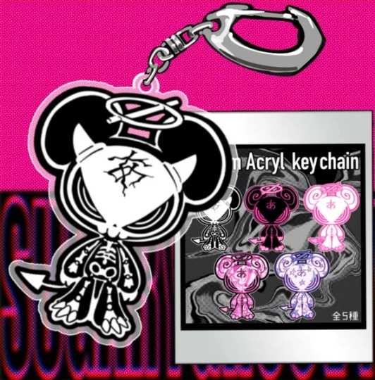 [ランダムアクキー] RANDOM A!KUMA Key Holder