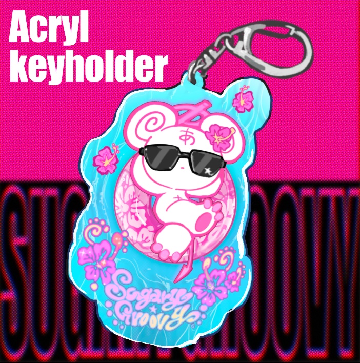 〔アクリルキーホルダー〕サマーキーホルダー