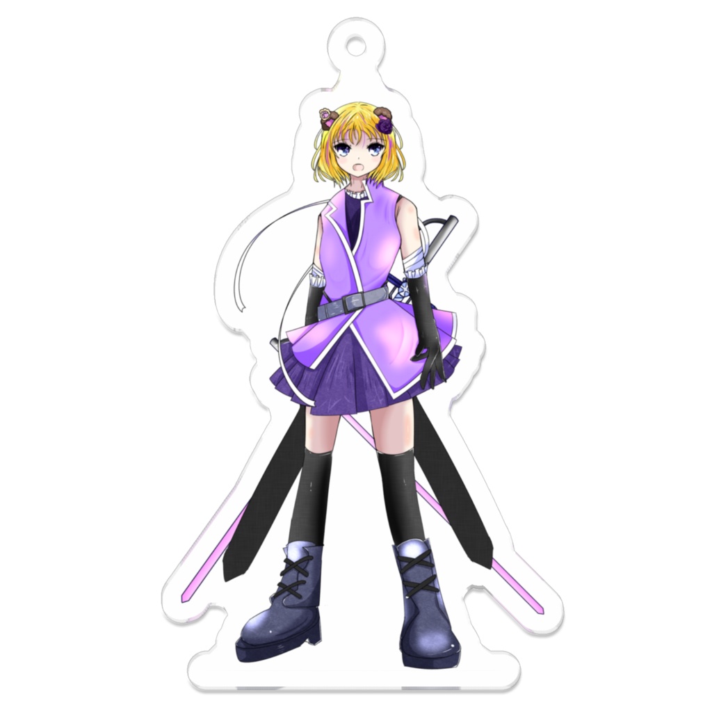 信楽貴亮 アクリルキーホルダー（戦闘服ver.）