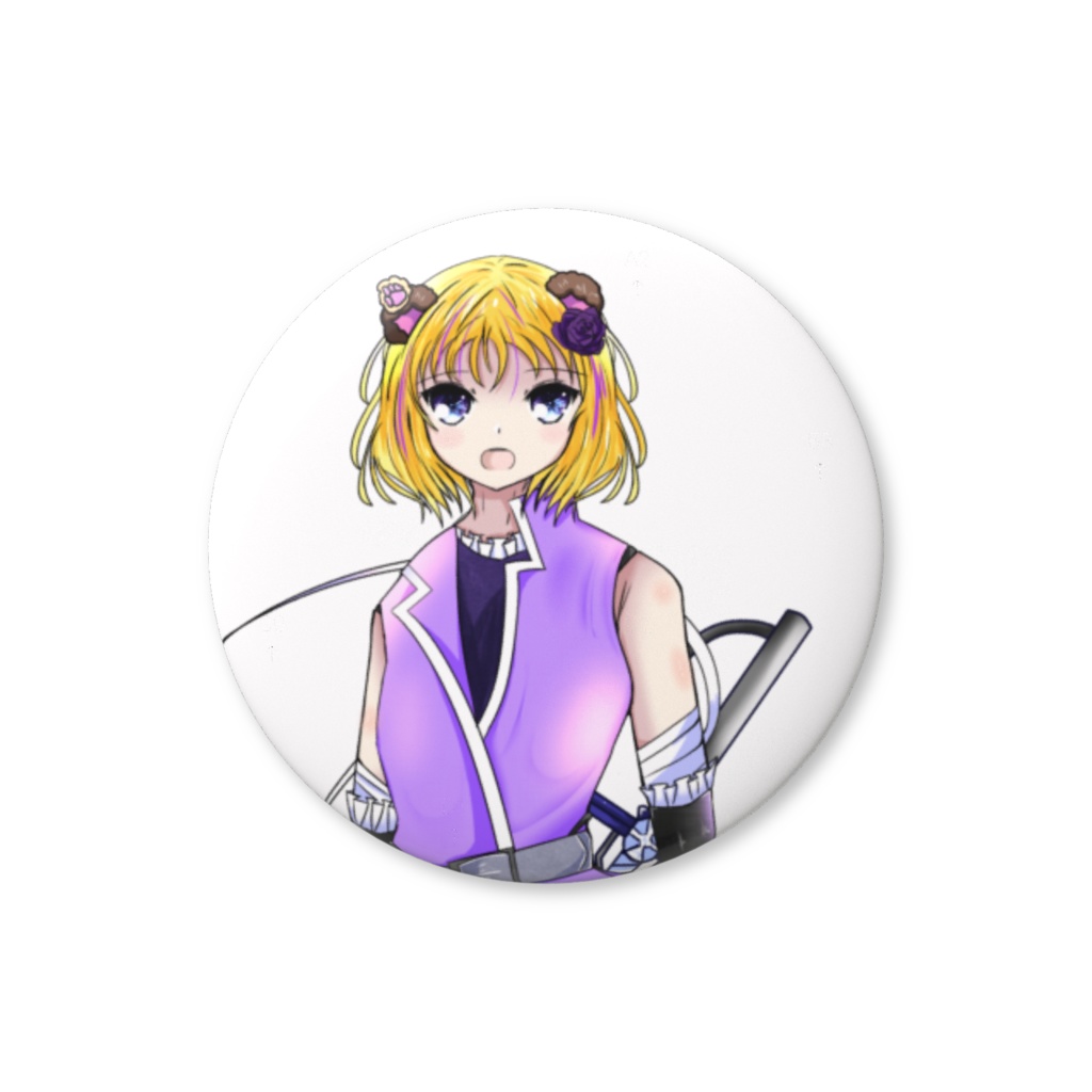 信楽貴亮 缶バッジ（戦闘服）