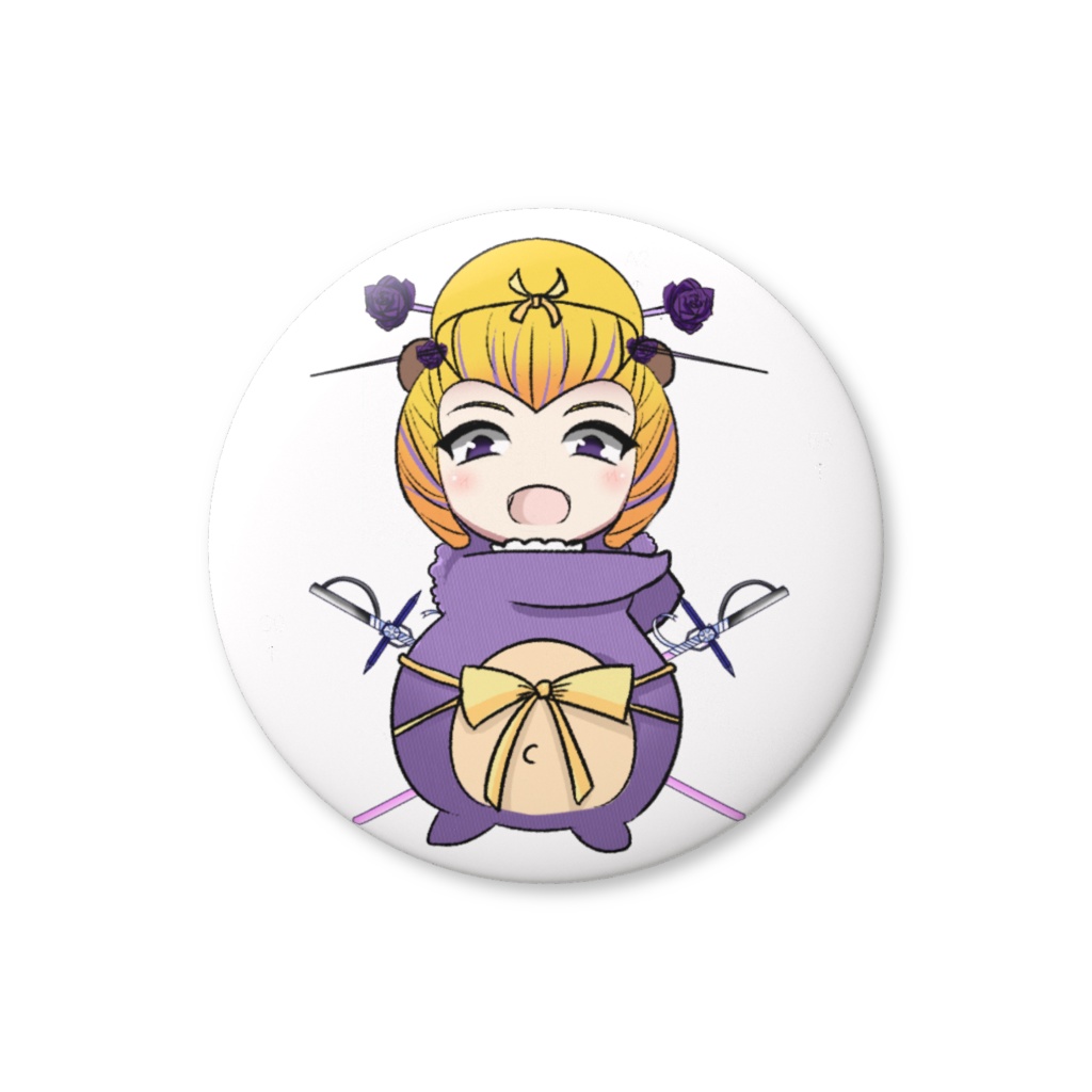 信楽貴亮 缶バッジ（SD）