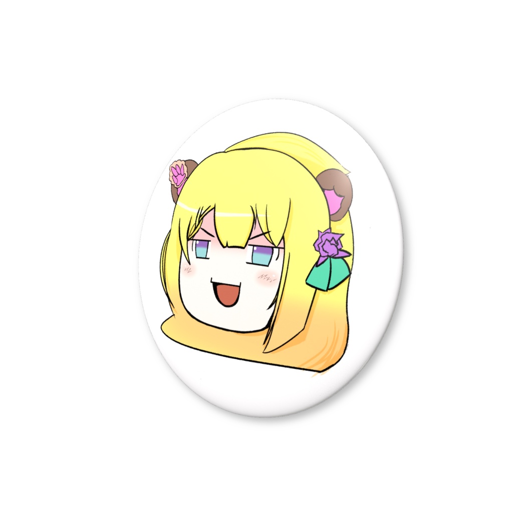 信楽貴亮 缶バッジ(ゆっくり)