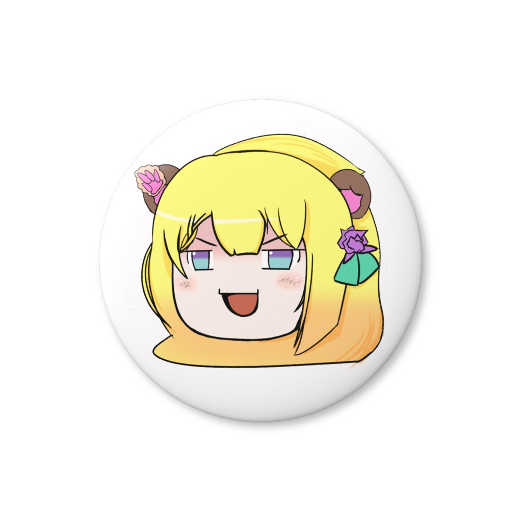 信楽貴亮 缶バッジ（ゆっくり）