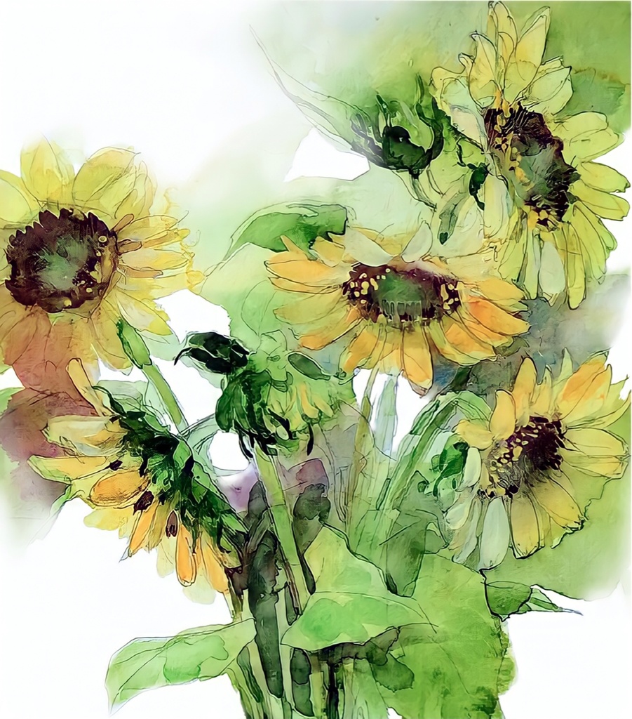 手描きオリジナルプリントTシャツ