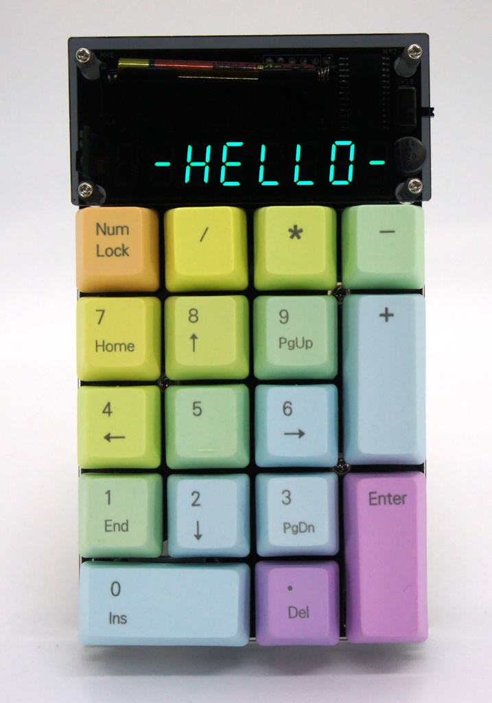 テンキー型 電卓自作キット ”TENTAKU”(てんたく) / Mechanical Switch CALCULATOR "TENTAKU" DIY Kit