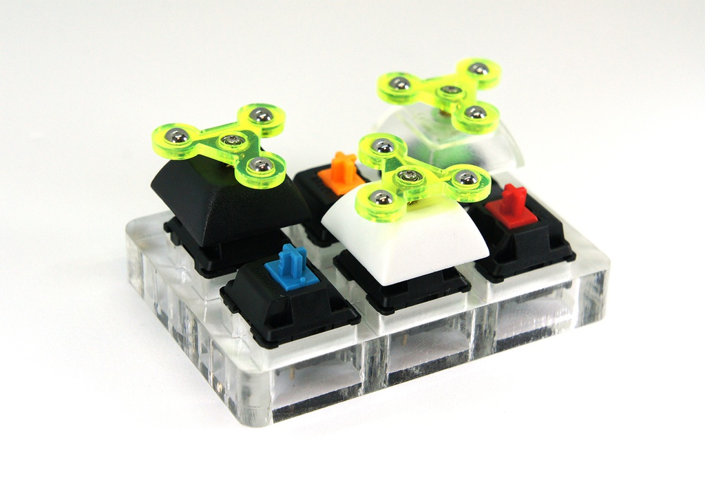 ハンドスピナーキーキャップ / Fidget spinner keycap