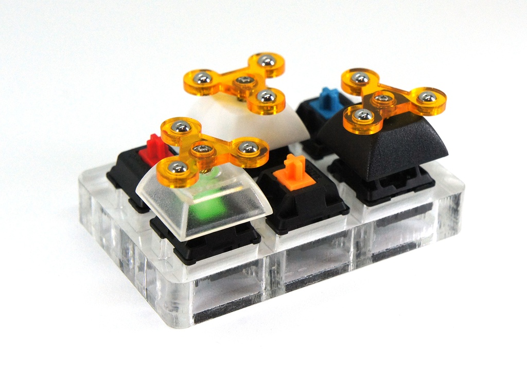 ハンドスピナーキーキャップ / Fidget spinner keycap