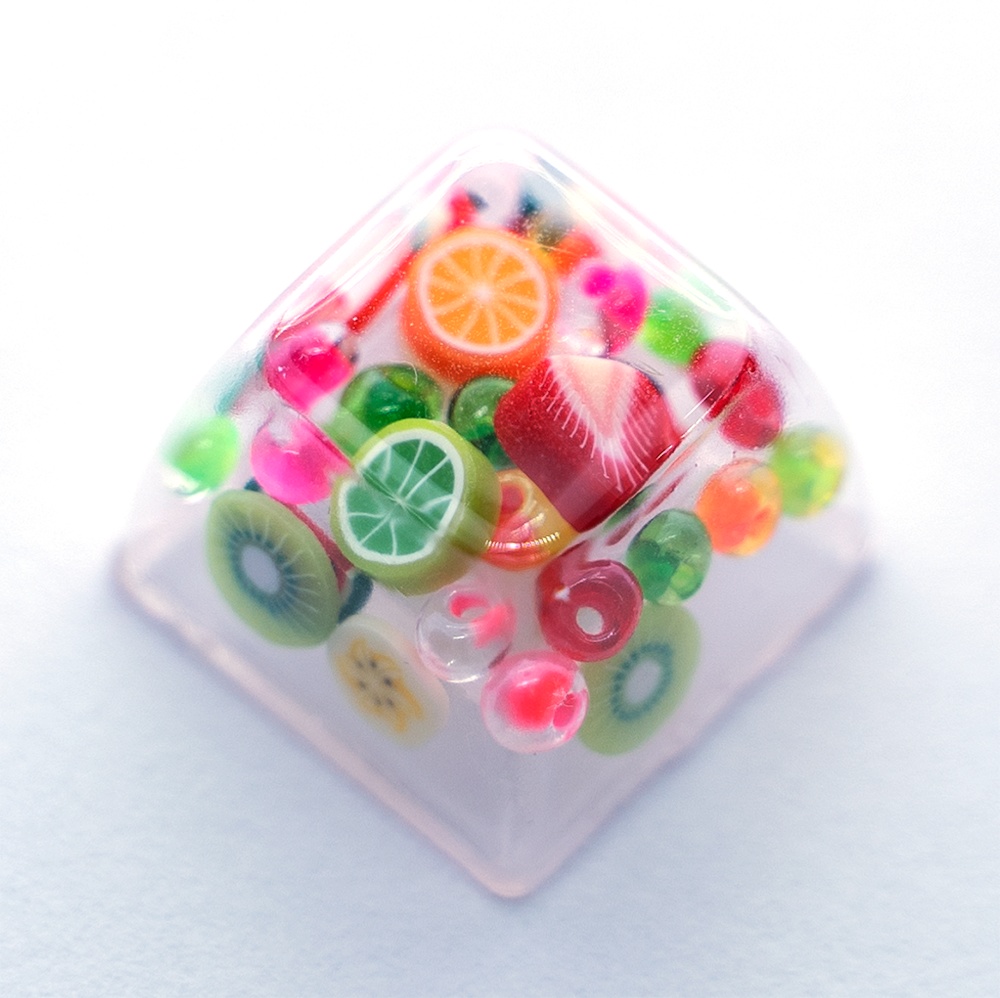 シャカシャカキーキャップ ～フルーツ～  Shaking keycap  -Fruits edition-