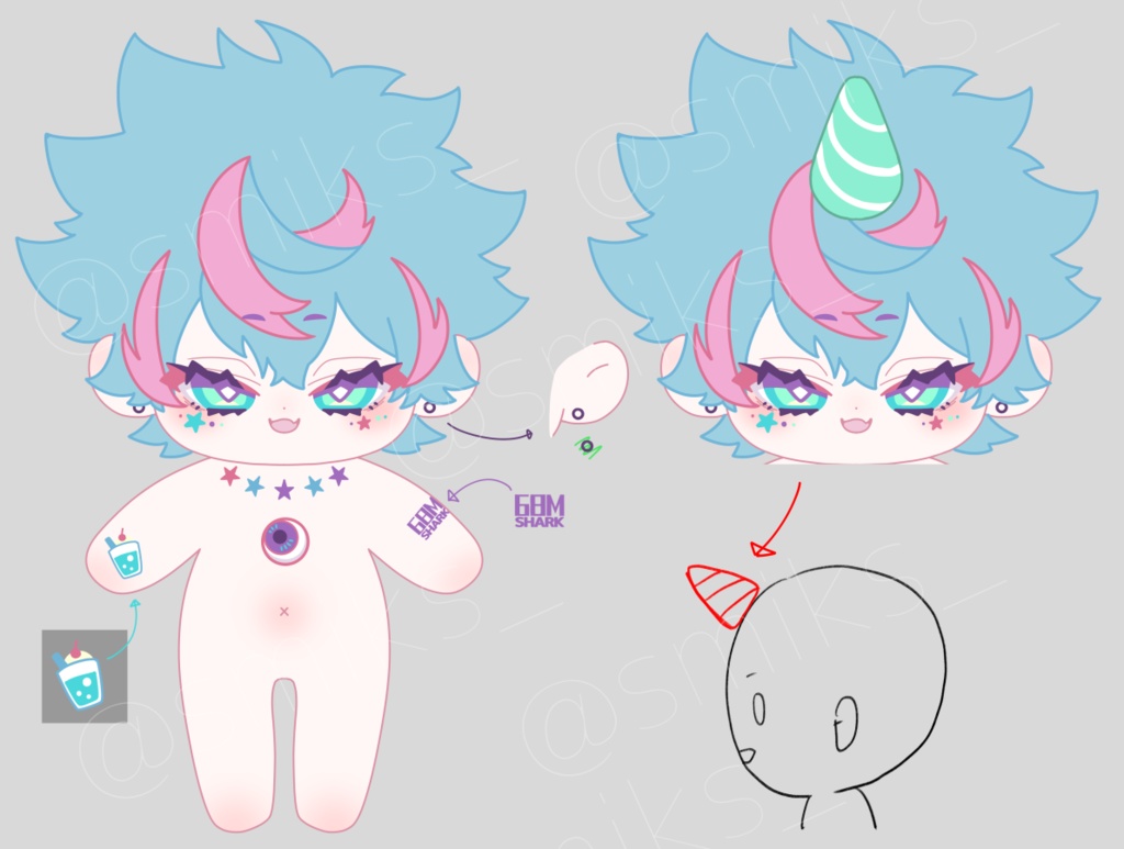 無属性ぬいぐるみ「夢翔/Yuuga」