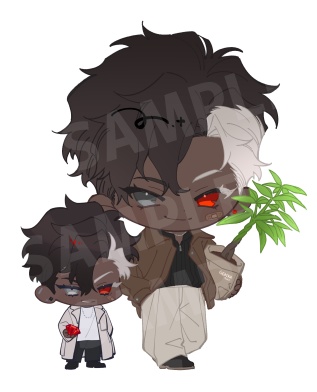 無属性ぬいぐるみ『💎🌿暁/Akatsuki 10㎝』