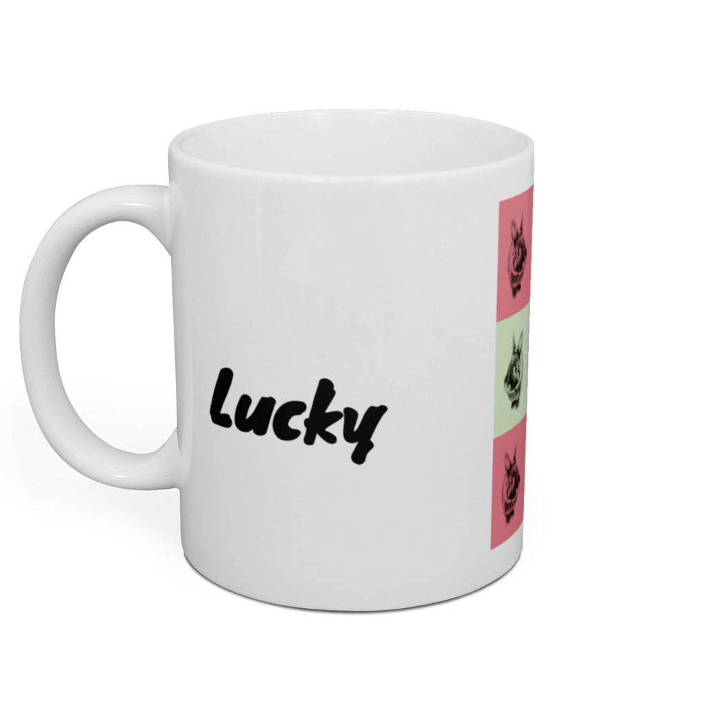 lucky rabbit mag うさぎ マグカップ
