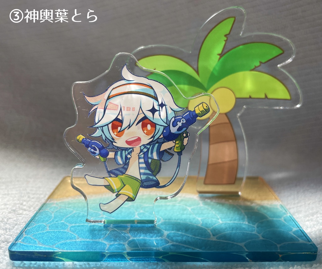 夏アクリルジオラマ