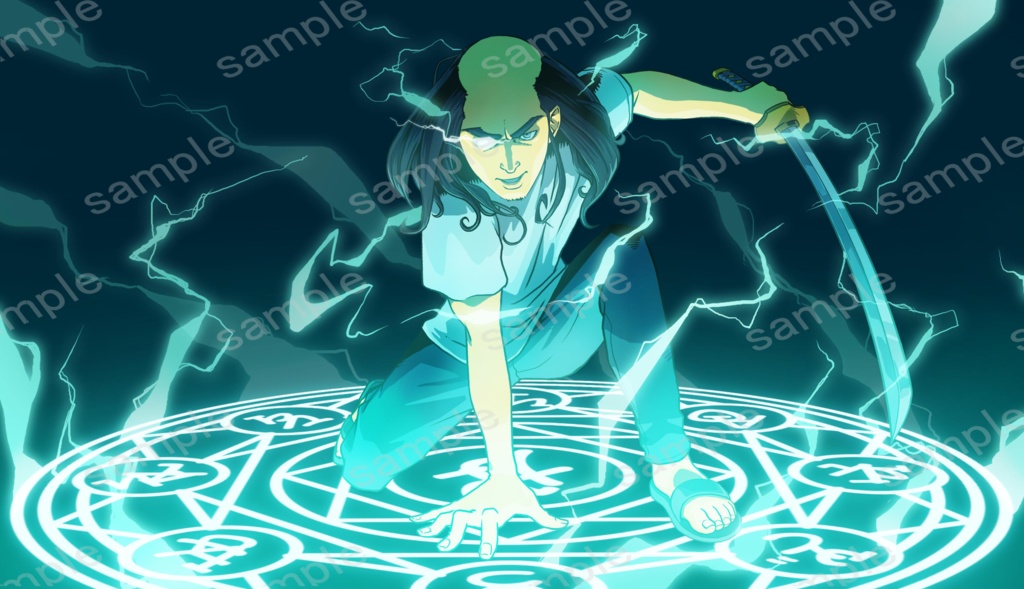 まちかどの落武者 異世界転生 Tシャツ